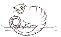 Marmoset Marginalia makes all kinds of fun stuff printed with hand-drawn illustrations inspired by medieval marginalia